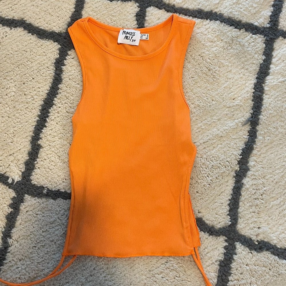 Princess Polly Side Tie Cropped Top